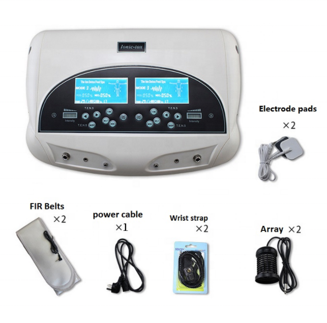Introduction to Dual screen ion detox foot spa