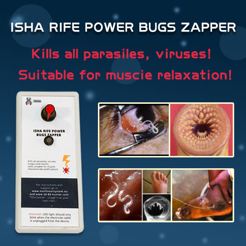 The ISHA Rife power bugs zapper for Kill Virus