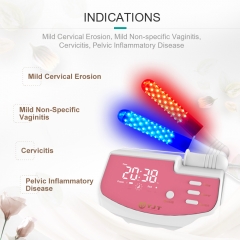 Gynecology cervical erosion & vaginitis treatment apparatus LED red light therapy device