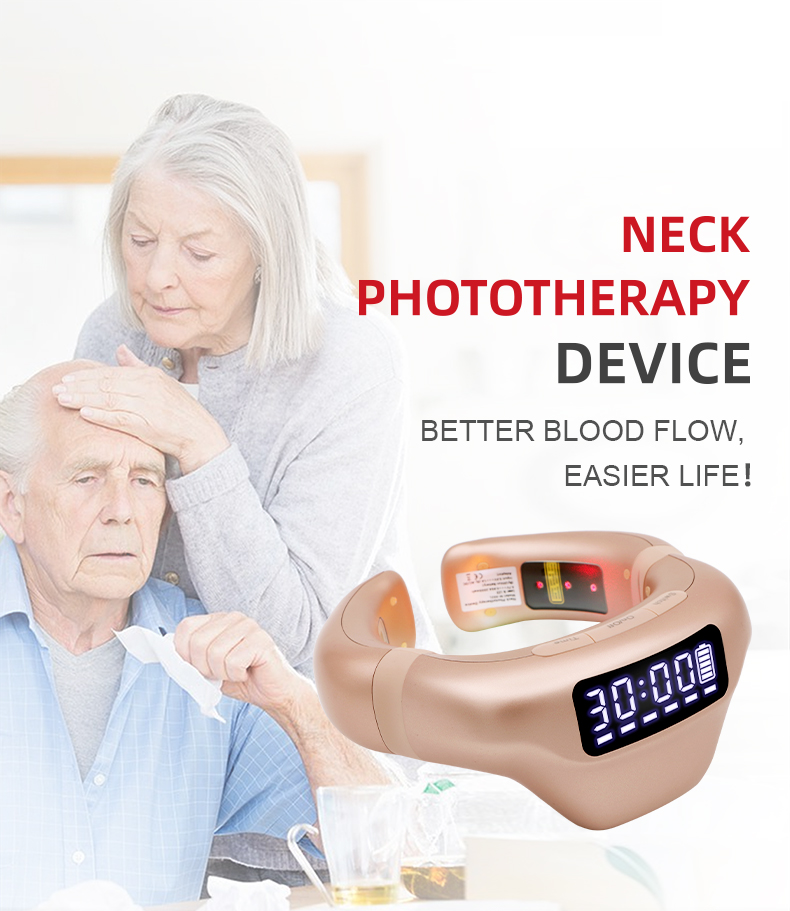 How a 4-in-1 Neck Phototherapy Device May Support People with High Blood Viscosity, High Cholesterol, High Blood Sugar, and Cardiovascular Health